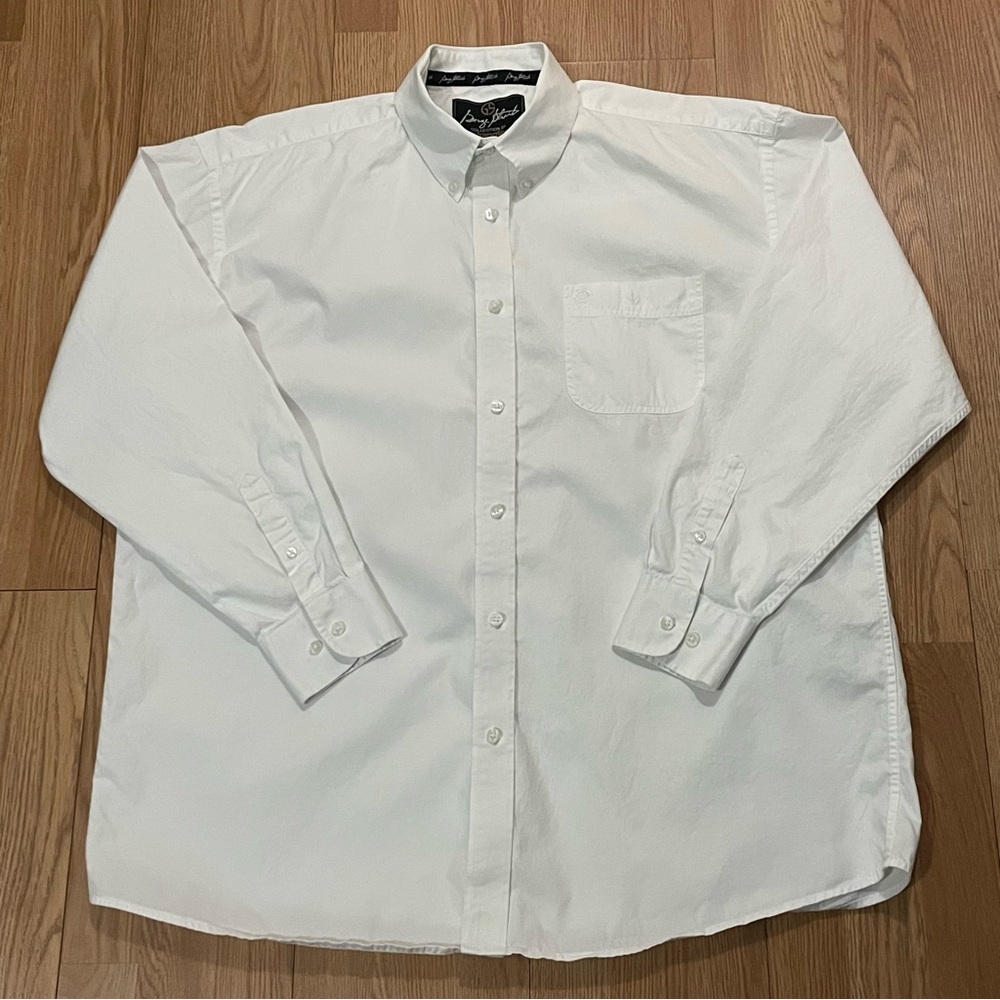 Wrangler George Strait Men’s XXL Long Sleeve Button Shirt White Western Cowboy